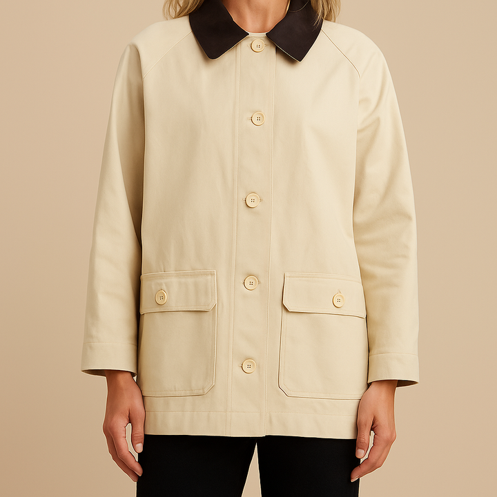 Lakeshore Contrast Car Coat