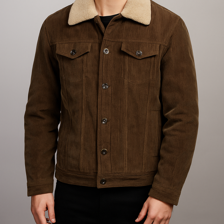 Summit Ridge Corduroy Sherpa Jacket