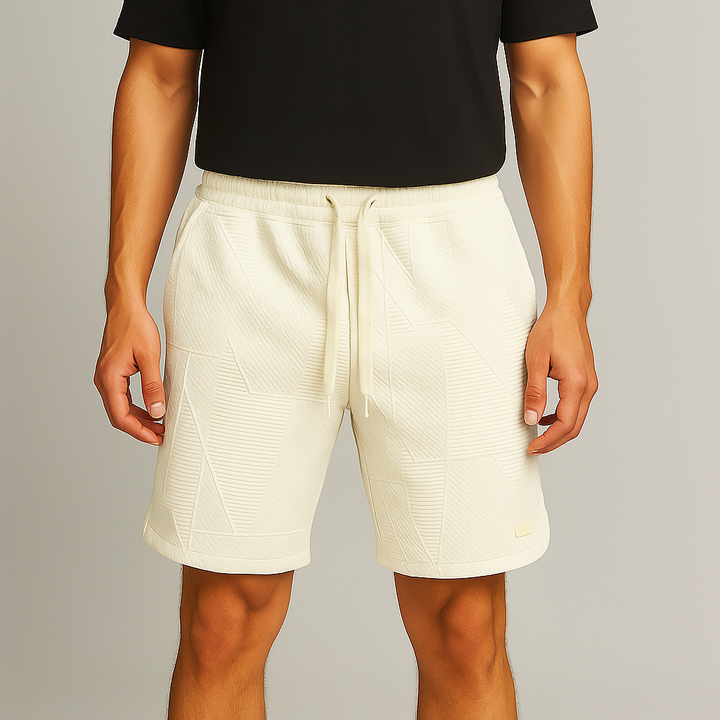 GeoKnit Textured Shorts