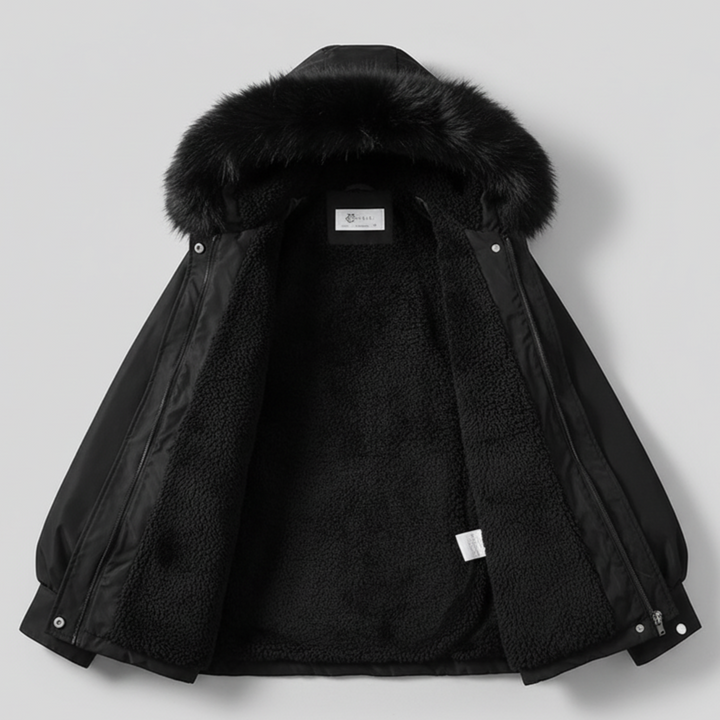Plush Trim Parka