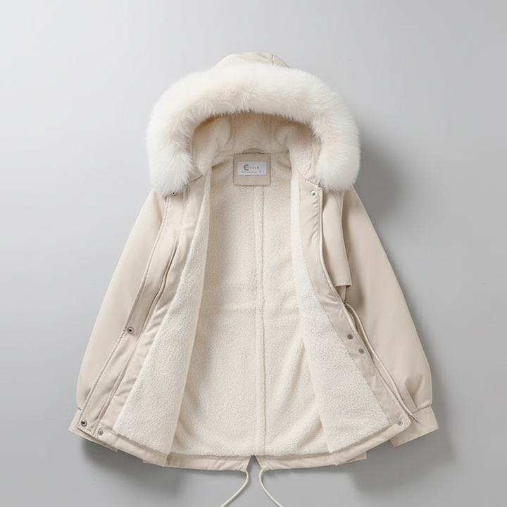 Plush Trim Parka