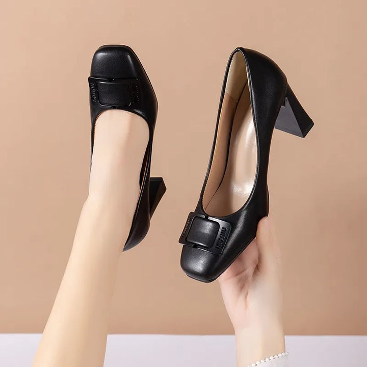 Windsor Buckle Heel