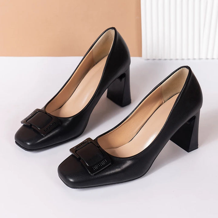 Windsor Buckle Heel