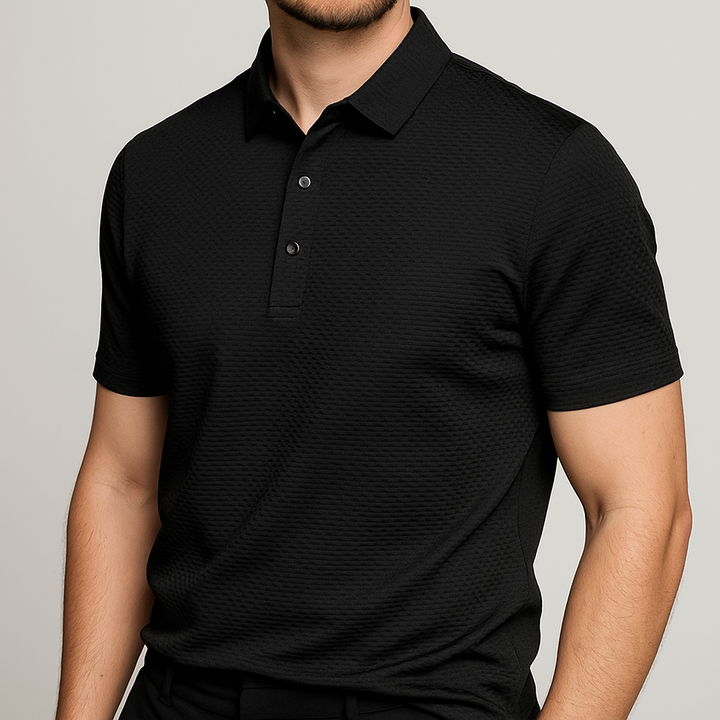 Camden Waffle Weave Polo Shirt