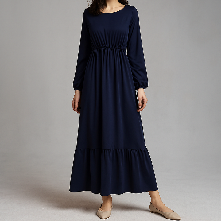 Aurora Long-Sleeve Maxi Dress