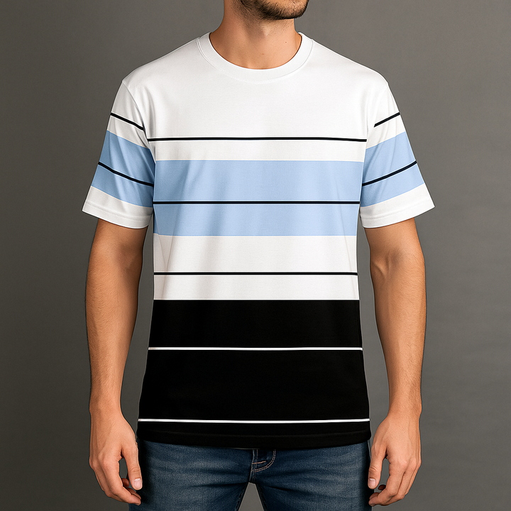 Horizon Stripe Tee