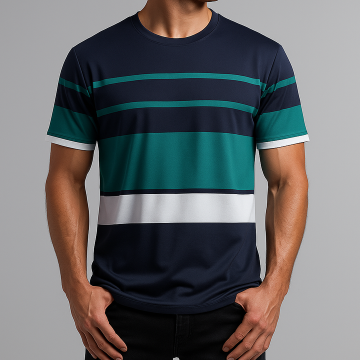 Horizon Stripe Tee