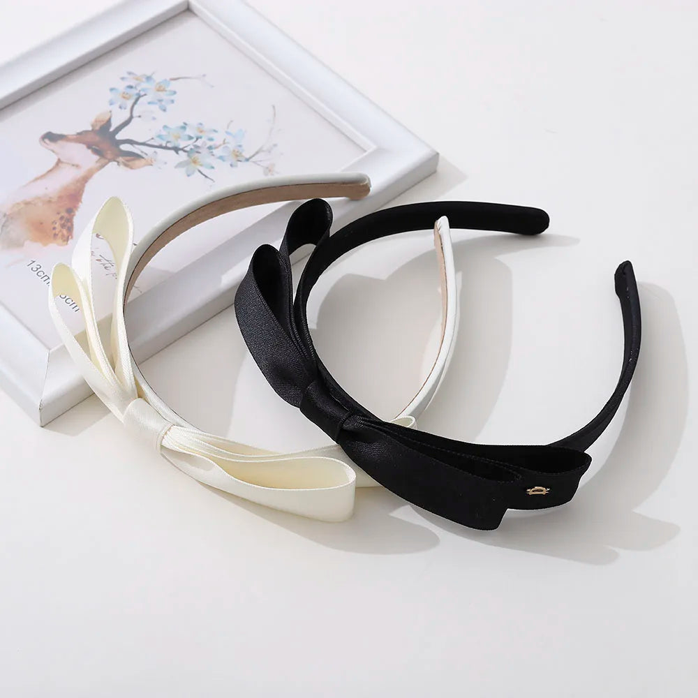 Elegant Ribbon Bow Headband