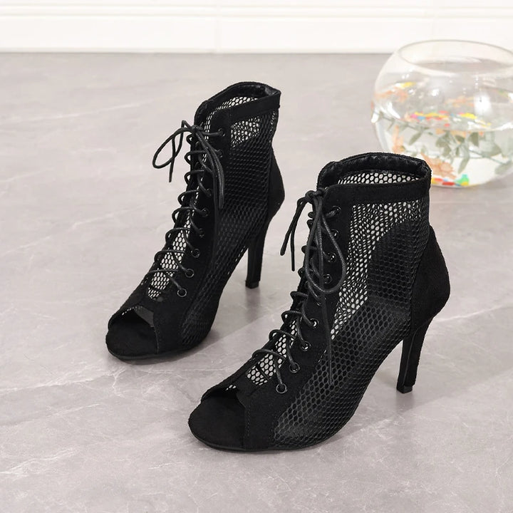 Noir Lace Bootie
