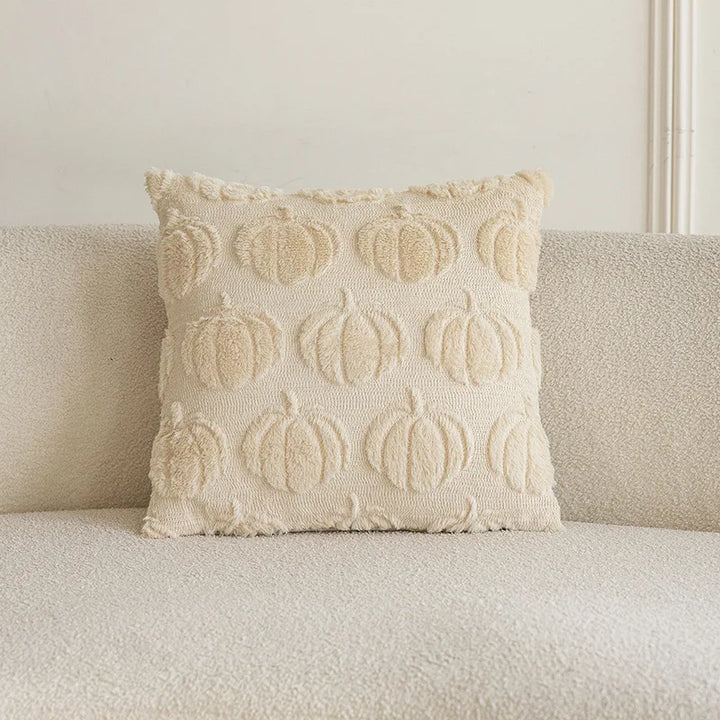 Pumpkin Patch Plush Pillow Covers