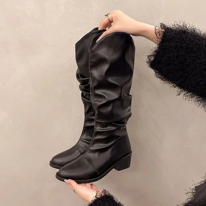 Briar Slouch Knee-High Boots