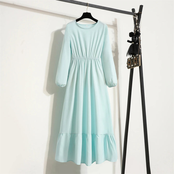 Aurora Long-Sleeve Maxi Dress