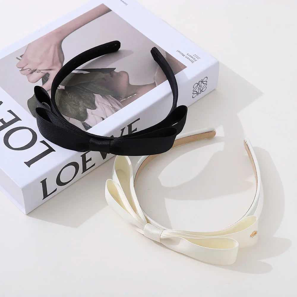 Elegant Ribbon Bow Headband