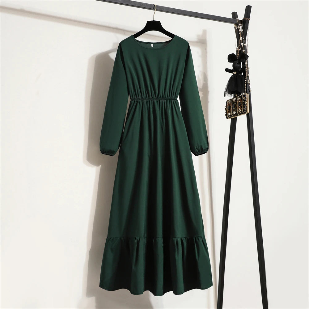 Aurora Long-Sleeve Maxi Dress