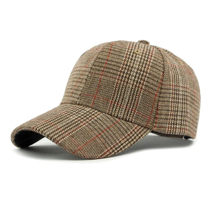 Vintage Plaid Cap