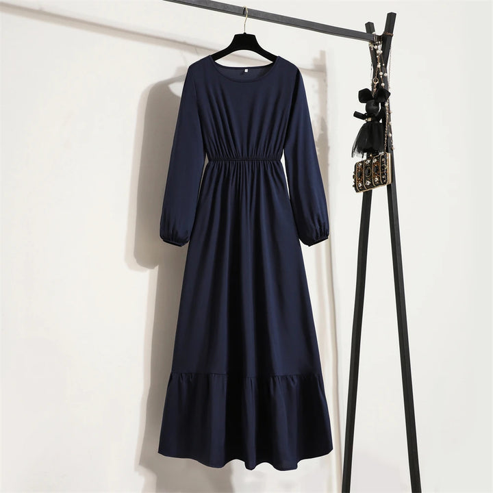 Aurora Long-Sleeve Maxi Dress