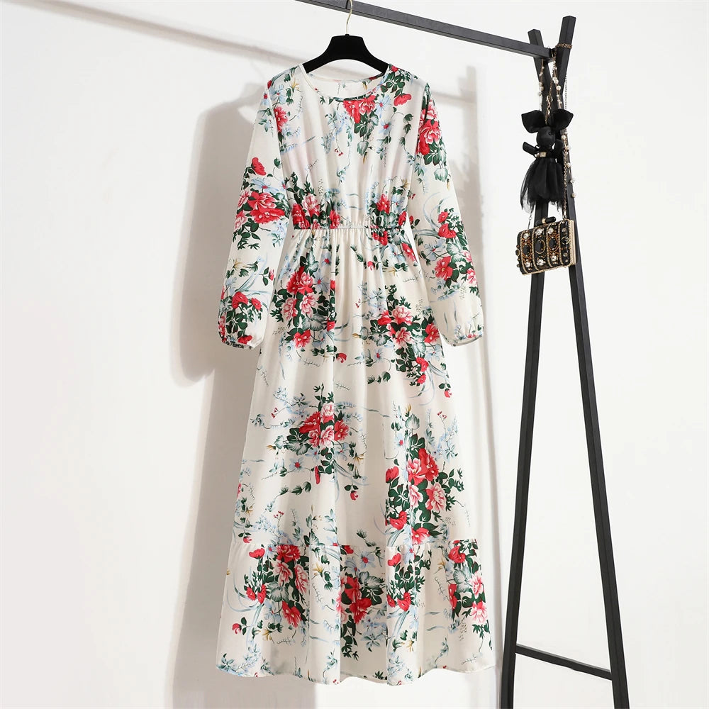 Floral Bloom Maxi Dress