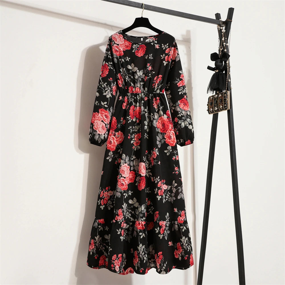 Floral Bloom Maxi Dress