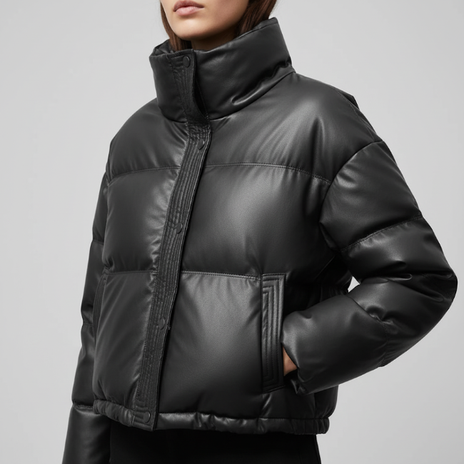 Gloss Puffer Jacket