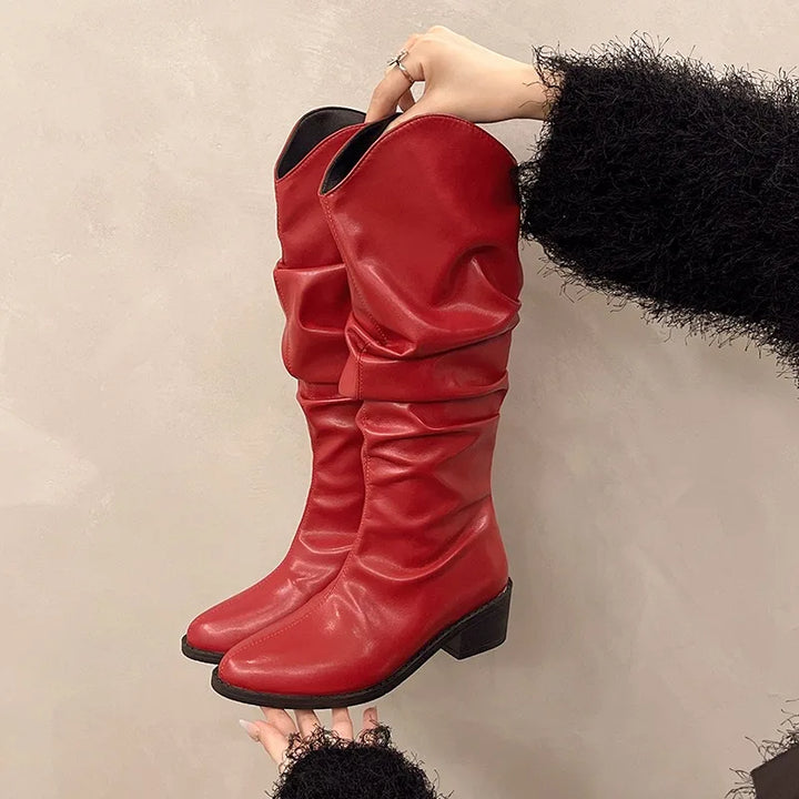 Briar Slouch Knee-High Boots