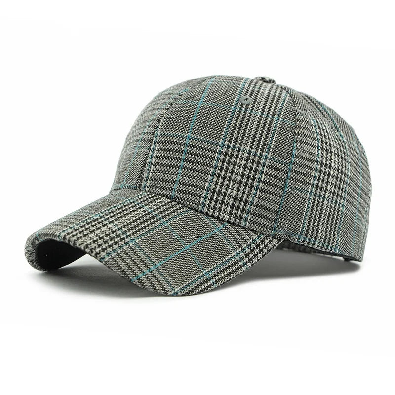 Vintage Plaid Cap