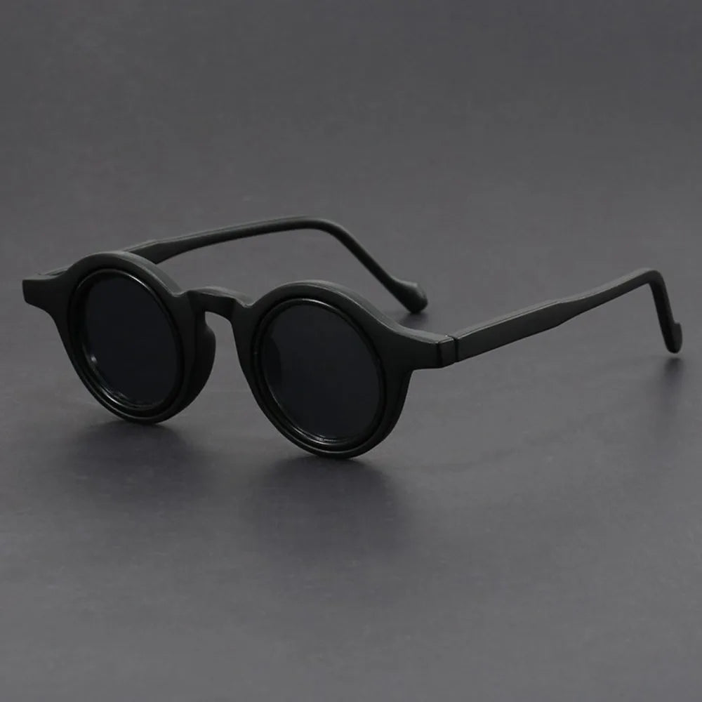 Monroe Vintage Circle Sunglasses