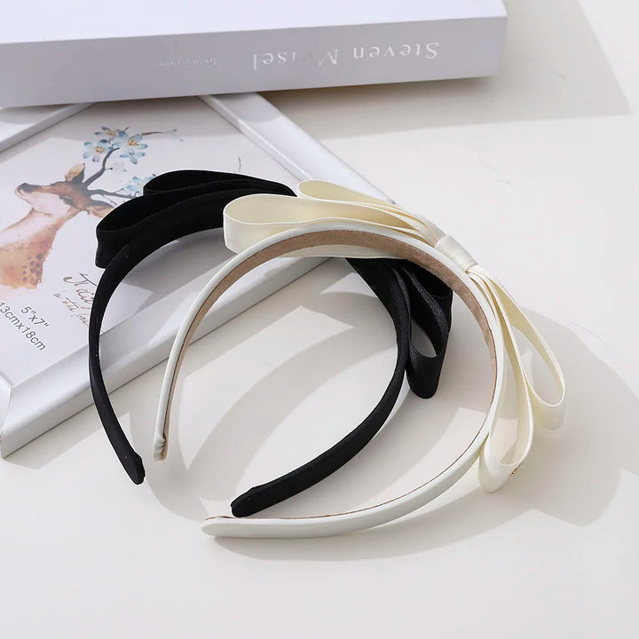Elegant Ribbon Bow Headband