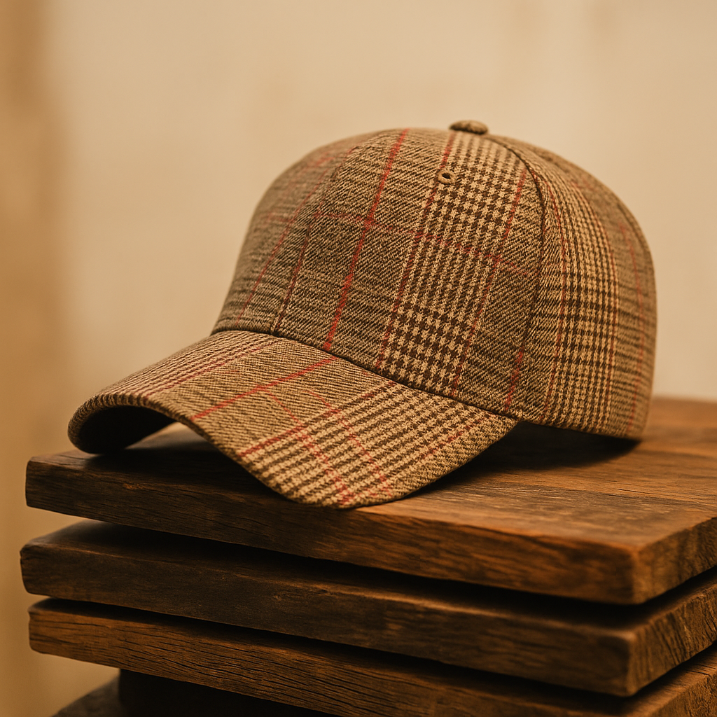 Vintage Plaid Cap