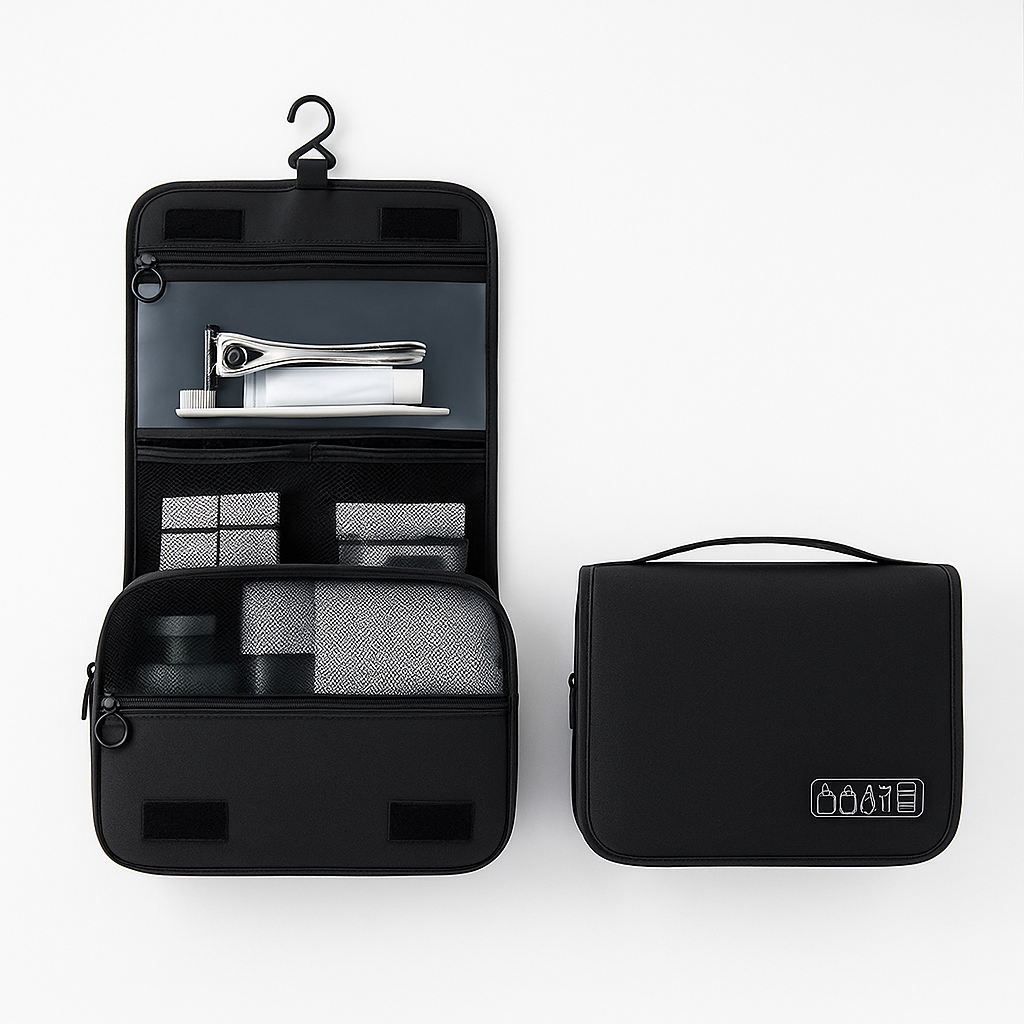 Multi-Pocket Hanging Toiletry Bag
