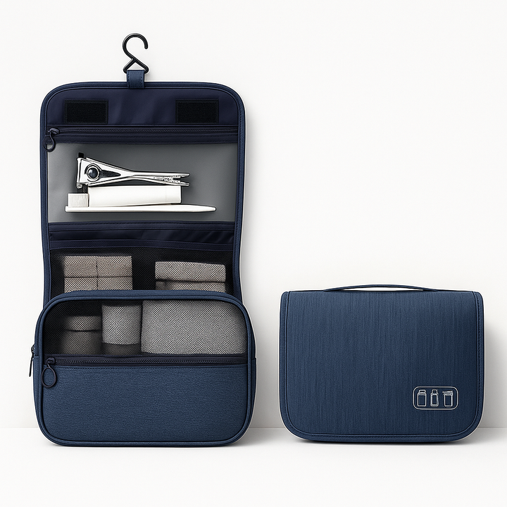 Multi-Pocket Hanging Toiletry Bag