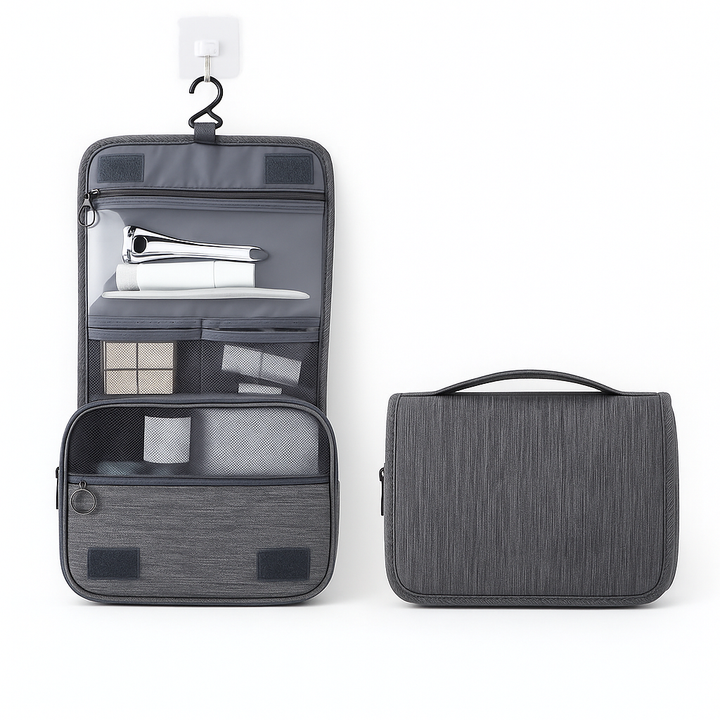 Multi-Pocket Hanging Toiletry Bag