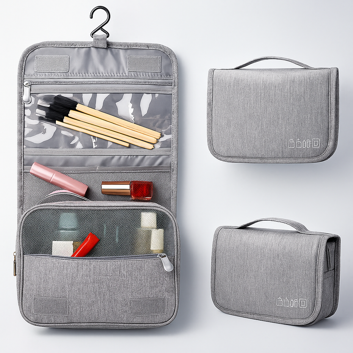 Multi-Pocket Hanging Toiletry Bag