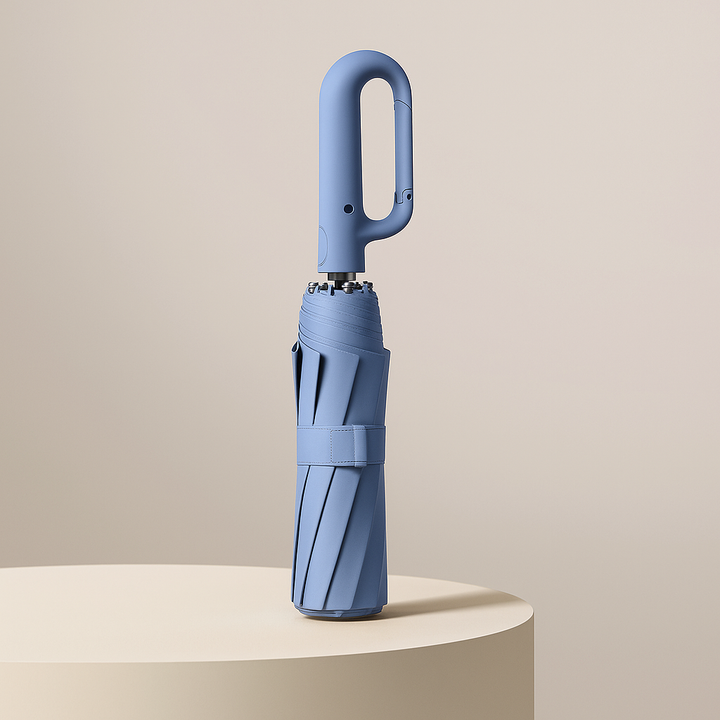 Compact Automatic Travel Umbrella
