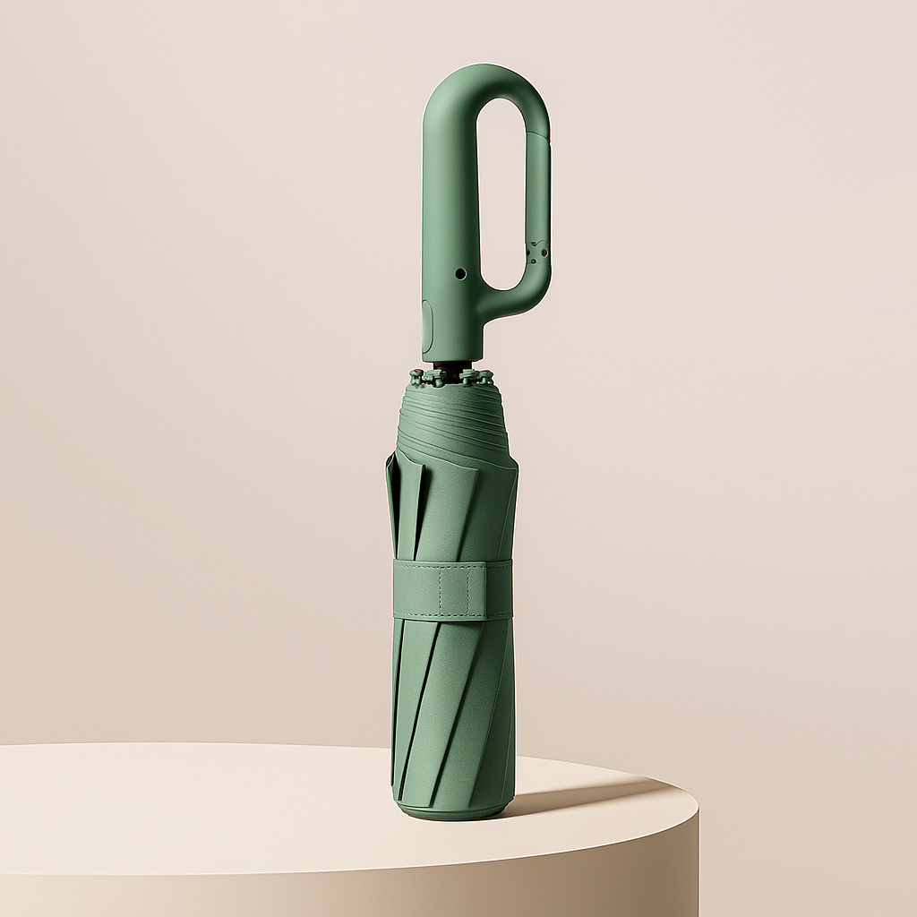 Compact Automatic Travel Umbrella