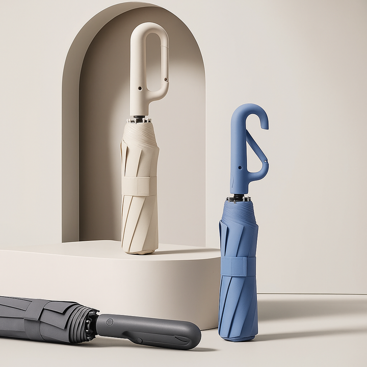 Compact Automatic Travel Umbrella
